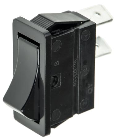 C1300VQAAE Arcolectric (Bulgin) Ltd Single Pole Single Throw (SPST), On-Off Rocker Switch Panel Mount