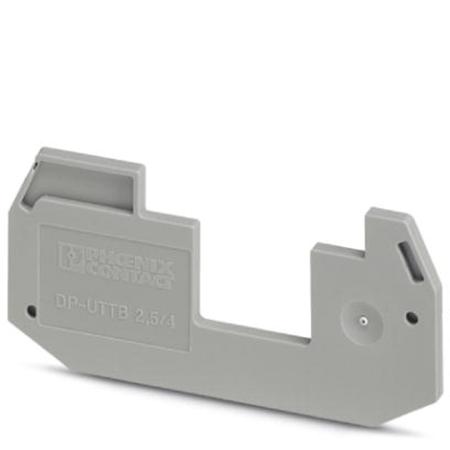 3047303 Phoenix Contact DP-UTTB 2.5/4 Series Spacer Plate for Use with DIN Rail Terminal Blocks