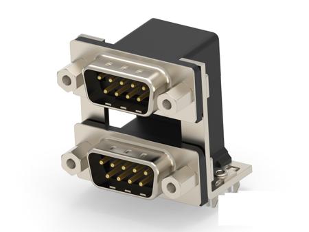 2454917-4 TE Connectivity 2454917 9 Way Vertical Board Mount D-sub Connector Plug, 19.05mm Pitch