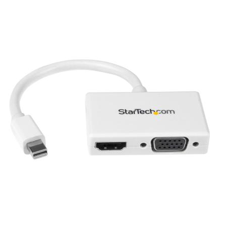 MDP2HDVGAW StarTech.com 2 port Mini DisplayPort to HDMI, VGA Adapter, 150mm - 1920 x 1200