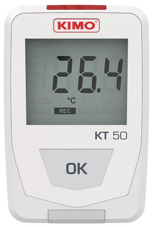 KT-50 KIMO  Temperature Temperature Monitor, USB, 1 Input Channel(s) - RS Calibration