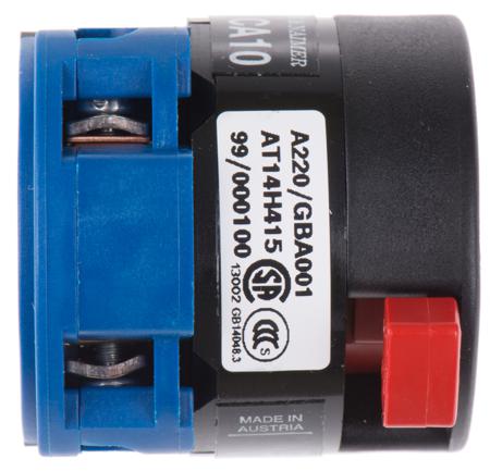 CA10-A220-GBA001--FT Kraus & Naimer, SP 2 Position Double Throw Cam Switch, 20A