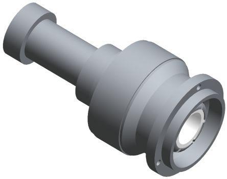 225555-6 TE Connectivity Straight standard 50Ω Cable Mount TNC Plug, Crimp Termination, Coaxial