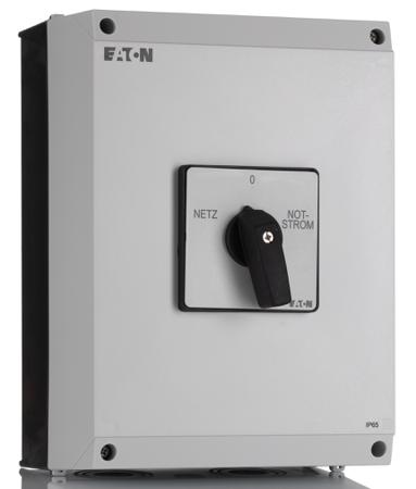 207214-T5-4-8902-I5 Eaton, 4P 3 Position 60°, 690V ac, 100A, Short Actuator