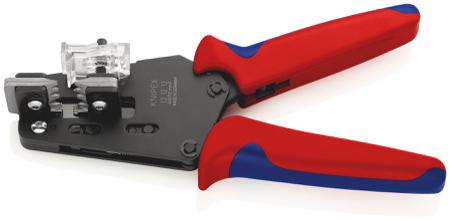 12 12 12 Knipex Precision stripper, 12 AWG Min, 8AWG Max, 195 mm Overall