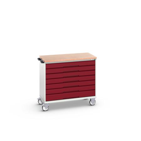16927057.24 Bott, 7 Drawer Sheet Steel Floor Standing Cabinet, 1050 x 600 x 980mm