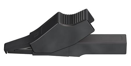 65-9188-21 Multi Contact Crocodile Clip, Brass Contact, 10A, Black