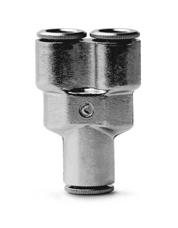 6560-10 Camozzi 6560 Series Push-in Fitting, Push In 10 mm to Push In 10 mm, Tube-to-Tube Connection Style, 6560 10