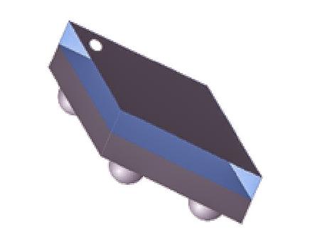 BALF-NRG-02D3 50Ω STMicroelectronics Surface Mount Chip Balun