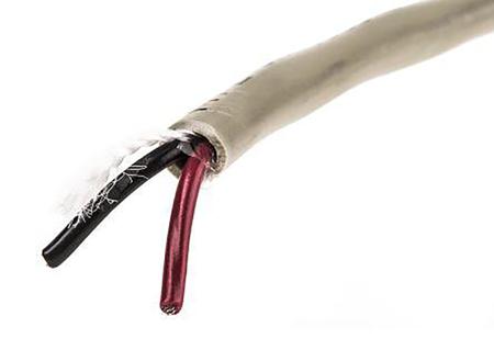 B955021 GE321 Alpha Wire ProTekt Series Data Cable, 2 Cores, 0.56 mm², Unscreened, 20 AWG, 50m, Tinned Copper Shield