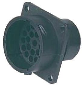 UTP0104S Souriau Sunbank by Eaton Circular Connector, 4 Contacts, Flange, Standard Connector, Plug, Male, IP65, UTP Series