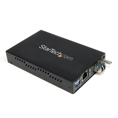 ET1000S40LC2 StarTech.com LC, RJ45 Media Converter, Single Mode, 10/100/1000Mbit/s, Half/Full Duplex 40km
