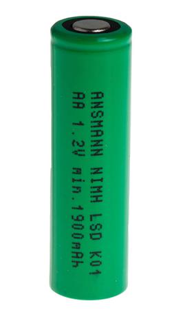 2312-3003 Ansmann NiMH Rechargeable AA Batteries, 2.1Ah