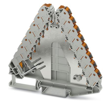1067596 Phoenix Contact  PTRVB 8 Series Grey, 0.14 → 2.5mm², Push In Termination