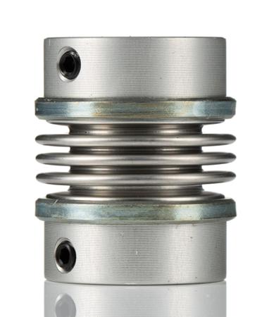 530.34.3232 Huco Bellows Coupling, 34mm Outside Diameter, 10mm Bore, 40mm Length Coupler