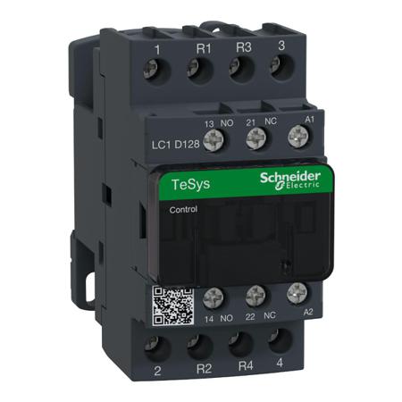 LC1D128L7 Schneider Electric TeSys D LC1D Contactor, 4 Pole, 25 A, 1 NO + 1 NC