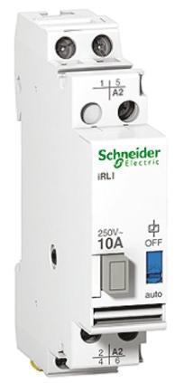 A9E15535 Schneider Electric Acti 9 Series 230V ac DIN Rail Interface Relay Module, SPDT, Tunnel