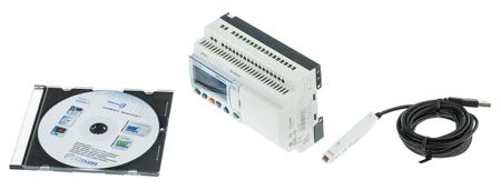 88974084 Crouzet Millenium 3 Series Logic Control for Use with XD26 Series, 24 V dc Supply, Relay Output, 16-Input, Analogue,