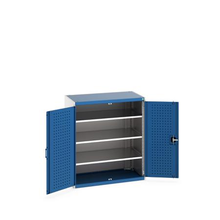 40021096-11V Bott 2 Door Sheet Steel Floor Standing Cupboard, 1050 X 650 X 1200mm