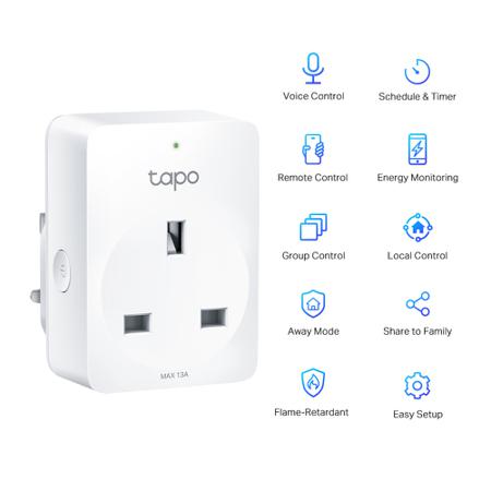 Tapo P110 TP-Link Smart Socket, 13A, 240 V