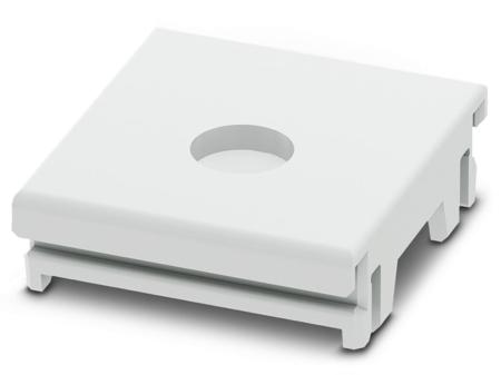 2203894 Phoenix Contact ICS Series RAL 7035 Polyamide Terminal Cover, 7mm H, 22.5mm W, 25mm L