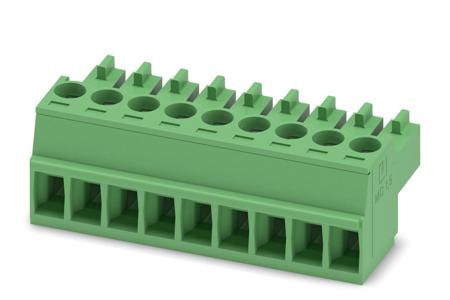1840434 Phoenix Contact, 3.5mm Pitch, MC 1.5/ 9-ST-3.5, 9 Way, , Pluggable Terminal Block, Plug, Cable Mount, Screw
