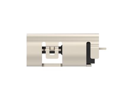 2480843-1 TE Connectivity Straight, Mid Mount, Receptacle- Single Port Type C 2 USB C Connector