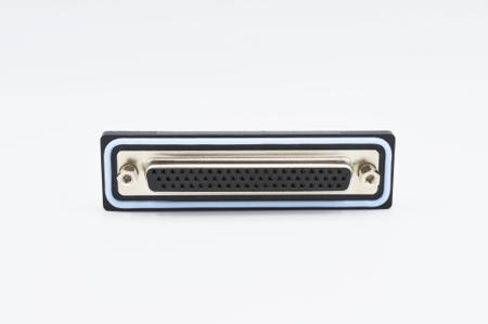 HDF-V62-213L011 Norcomp HDF 62 Way Vertical Solder D-sub Connector Socket, 2.41mm Pitch, with 4-40 Screw Locks