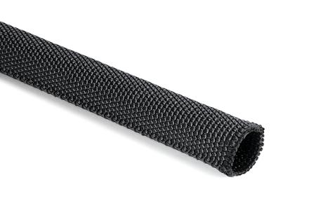 170-01308 HellermannTyton Braided Polyamide Black Cable Sleeve 70mm 50m