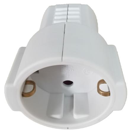 849-6092 RS PRO German Mains Sockets, 16A White, Cable Mount Screw, 250 V