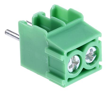 1984617 Phoenix Contact COMBICON COMPACT PT Series PCB Terminal Block, 3.5mm Pitch, Through Hole Mount, Solder Termination