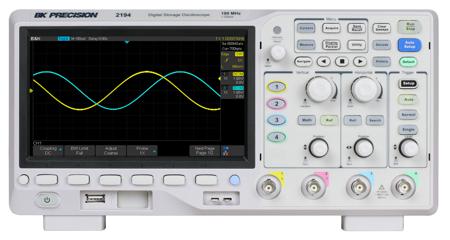 BK2194 BK Precision  2194 Series, 100MHz Bench Oscilloscope, 4 Analogue Channels