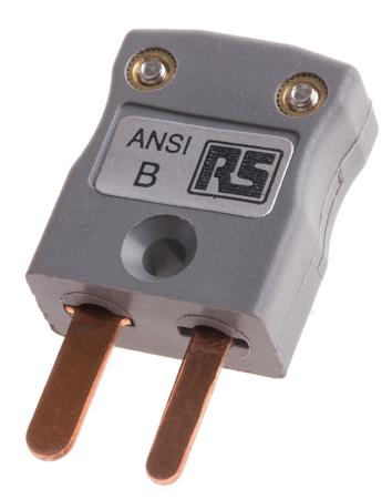 769-1094 RS PRO Miniature Thermocouple Connector for Use with Type B Thermocouple, 4mm Probe, ANSI, RoHS Compliant Standard