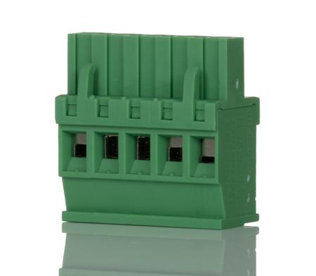 1792278 Phoenix Contact, 5.08mm Pitch, MVSTBR 2.5/ 5-ST-5.08, 5 Way, , Pluggable Terminal Block, Plug, Cable Mount, Screw