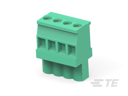 1-284041-1 TE Connectivity, 5.08mm Pitch, Buchanan, 11 Way, Vertical, Pluggable Terminal Block, Plug, Board Mount, Wire