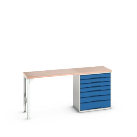 16921954.11 Bott Steel Workbench, 300kg Max Load, 930mm x 600mm x 2000mm