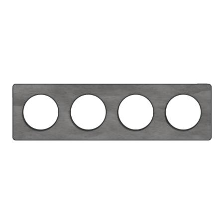 S540808V Schneider Electric Grey, 4 Gang, Odace