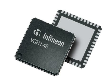 TLE9845QXXUMA1 Infineon , 32bit ARM Cortex M0 Microcontroller, TLE984x, 25MHz, 48 kB Flash, 48-Pin VQFN
