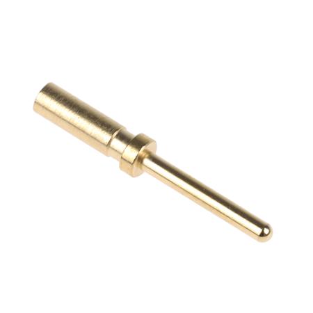 030-1952-000 Cinch, Econo D Series, Male Crimp D-sub Connector Contact, Gold Flash over Nickel Pin, 24 → 20 AWG