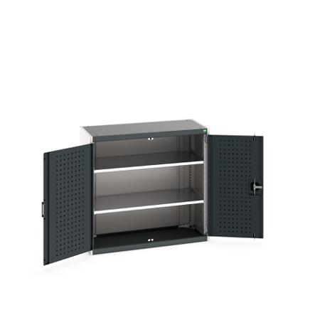 40013047-19V Bott 2 Door Sheet Steel Floor Standing Cupboard, 1050 X 525 X 1000mm
