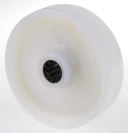 4014 LAG White Polyamide Hygienic, Low Rolling Resistance, Non-Marking Trolley Wheel, 400kg