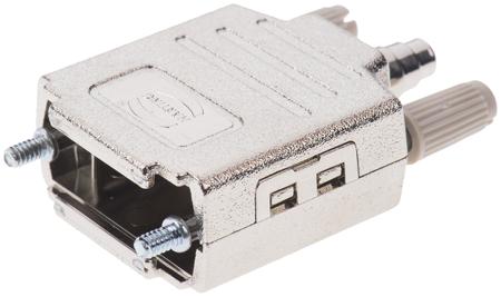 09670090425 HARTING D Sub Backshell, 9 Way