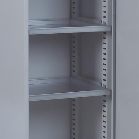 213-384 RS PRO 1 Door, 1 Drawer Steel Floor Standing Tool Cabinet, 984 X 477 X 505mm