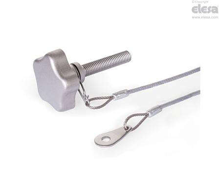 GN-64462 Ganter GN.64462 Silver Stainless Steel Star Knob Clamping Knob, M8, Screw Clamp