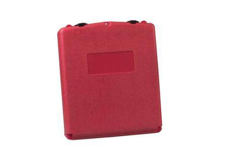 JSTS233060 Justrite Red Polyethylene Large Safety Storage Cabinet, 400mm x 333mm x 90mm
