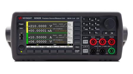 B2902B Keysight Technologies B2900B Series Source Meter, 1 μV → 210 V, 2-Channel, 31.8 W Output
