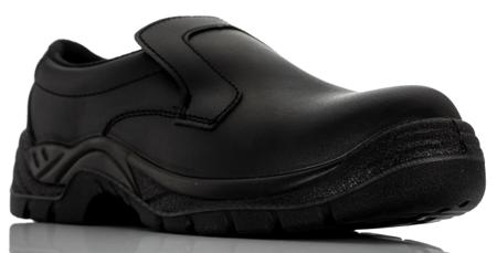 R503-08 RS PRO Unisex Black Steel Toe Capped Safety Shoes, UK 8, EU 42