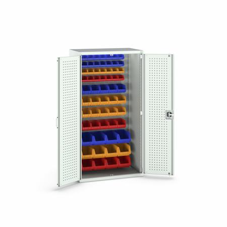 40021117-16V Bott 2 Door Sheet Steel Floor Standing Cupboard, 1050 X 650 X 2000mm