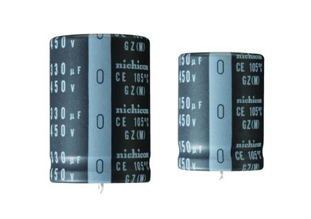 LGZ2W151MELB40 Nichicon 150μF Aluminium Electrolytic Capacitor 450V dc, Snap-In -