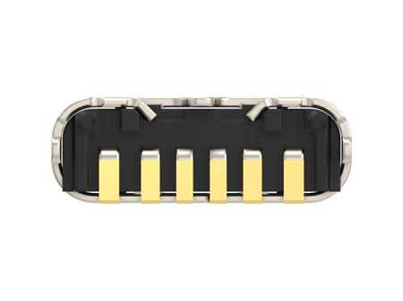 2480842-1 TE Connectivity Straight, Top Mount, Receptacle- Single Port Type C 2 USB C Connector